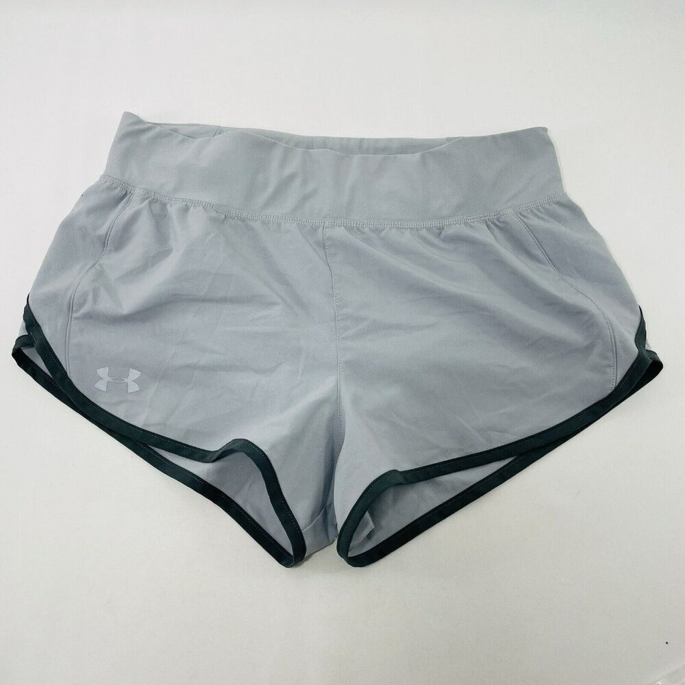 Under Armor Heatgear Running Shorts Women Size M Lining Pocket Speedpocket Tempo